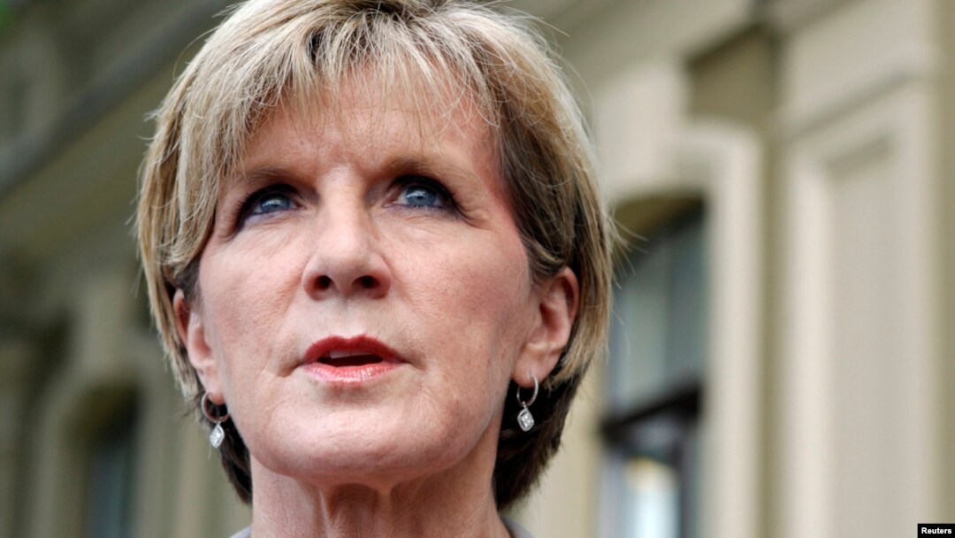 Ngoại trưởng Úc Julie Bishop.