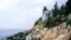 Bass Harbor Head lighthouse, built in 1858, on Maine’s rocky coast. (Carol M. Highsmith)