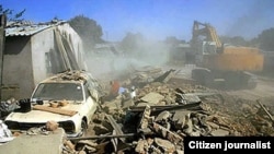 Hurumende yakamboputsa dzimba munguva yeOperation Murambatsvina