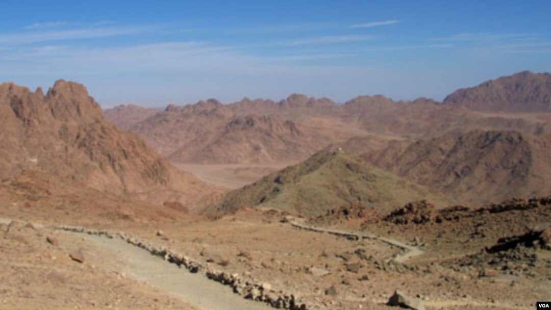 Wilayah Semenanjung Sinai di Mesir dekat perbatasan Israel yang tidak dijaga ketat (foto: dok).