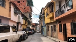 Casas en la popular barriada de Chapellín, en el centro de Caracas, Venezuela. el 12 de noviembre de 2020.