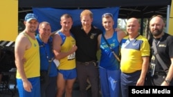 Українські спортсмени з принцом Гаррі
