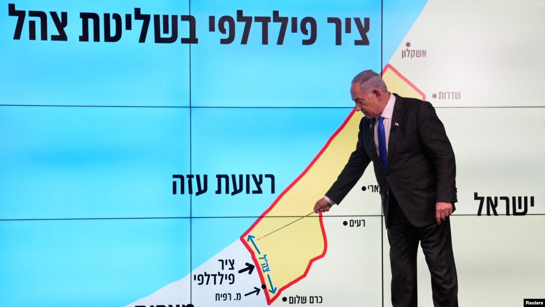 Israeli PM Netanyahu speaks during a news conference in Jerusalem