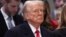 President Donald Trump attends the national prayer service at the Washington National Cathedral, Jan. 21, 2025, in Washington. 