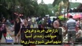بازارهای خرید و فروش حیوانات زنده در آسیا، متهم اصلی شیوع بیماری‌ها