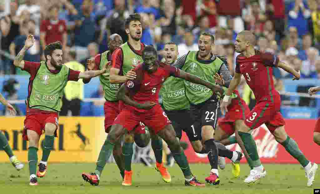 Portugal Ta Lashe Gasar Kwallon Kafa Ta Kasashen Turai Euro2016 Cup