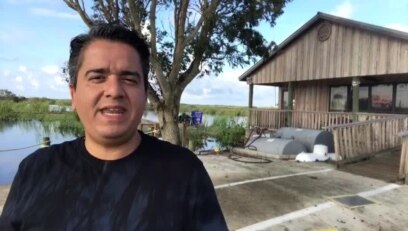 Los Everglades sienten los efectos del huracán Irma.