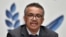 El director general de la OMS, Tedros Adhanom Ghebreyesus, durante una reciente rueda de prensa. [Foto de archivo]