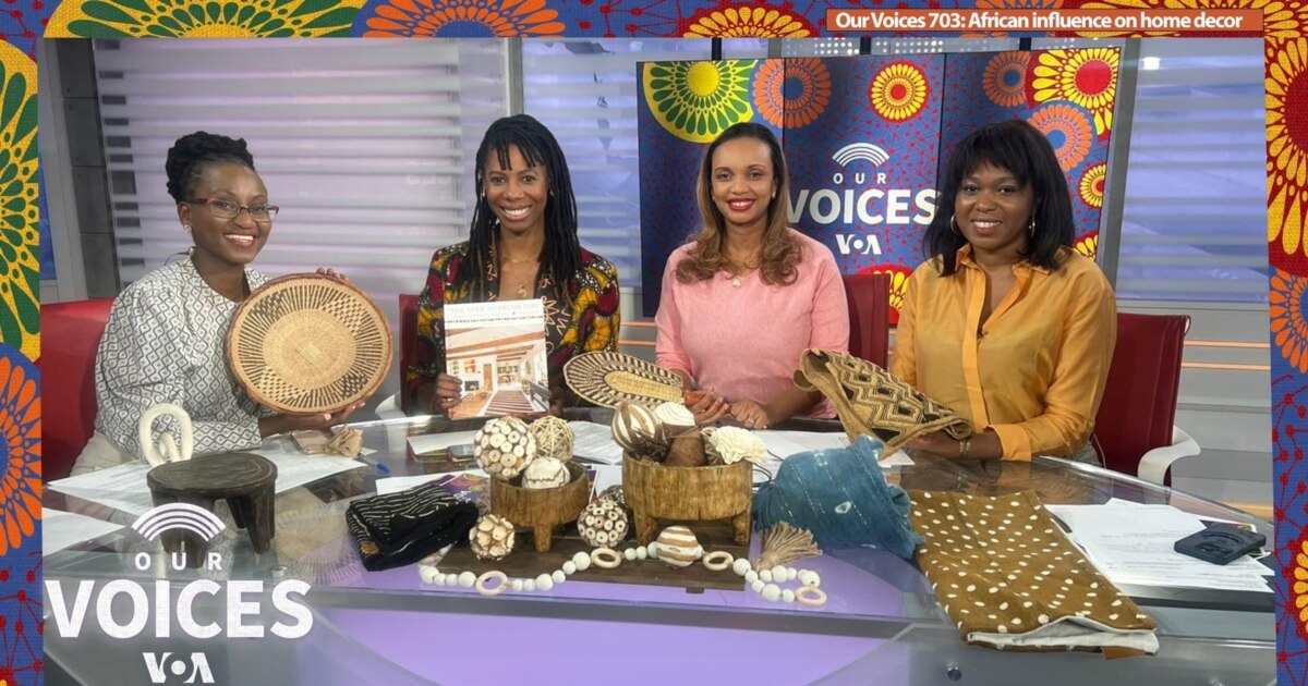 Our Voices 703: African influence on home decor