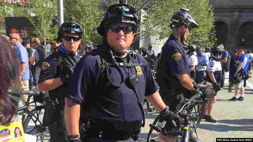 Police at Westboro Baptist rally.