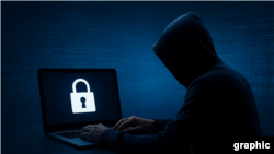 Graphic image illustrating related hacking.