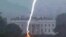 Lightning strikes near the White House killing two people and injuring two more in Washington