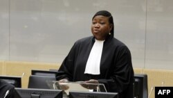 ICC ရဲ့ ရှေ့နေချုပ် Fatou Bensouda 