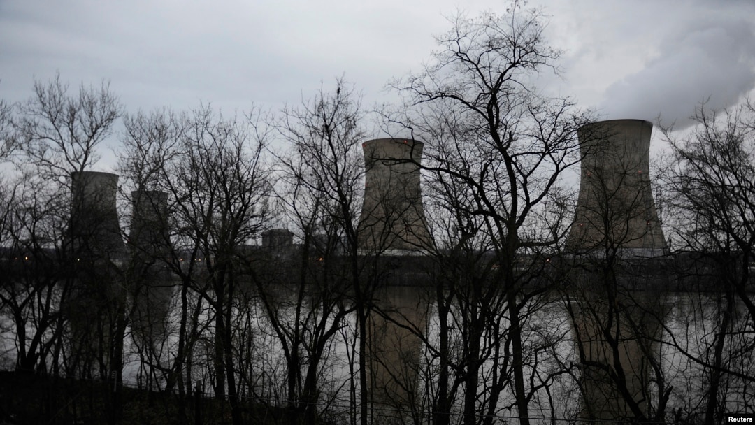 Pembangkit listrik tenaga nuklir Three Mile Island di Middletown, negara bagian Pennsylvania, Amerika. (Foto: Dok)