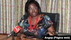 Angola, Fátima Viegas, directora do Gabinete para a Cidadania e Sociedade Civil do MPLA. Foto Angop