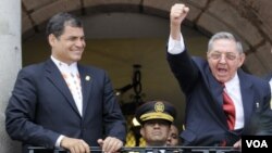 “No se puede llamar Cumbre de las Américas a algo donde no va Cuba”, indica el presidente de Ecuador, Rafael Correa.