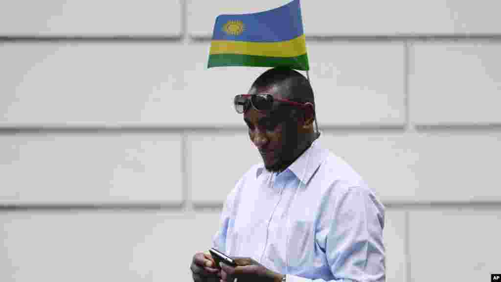 Britain Rwanda Arrest