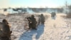 Учения вооруженных сил Украины на территории, примыкающей к аннексированному Крыму. 23 декабря 2021