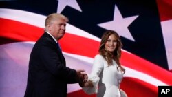 VaTrump nemudzimai wavo Amai Melania