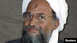 Al-Qaida chief Ayman al-Zawahiri, November 10, 2001. 