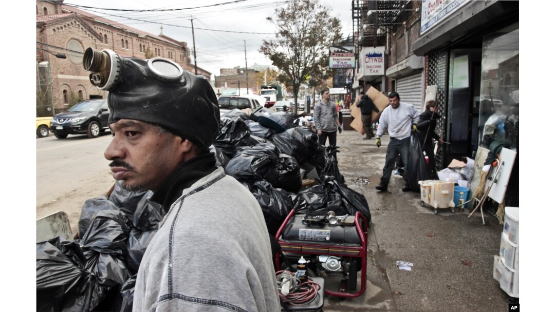 Hurricane Sandy Aftermath in New Jersey, New York