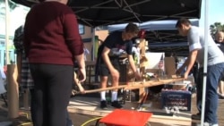 Students Compete in Machine-Building Contest
