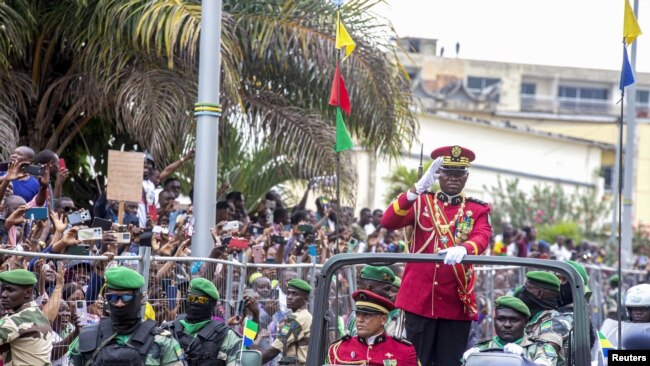 4 Eylül 2023 - Gabon'da darbenin arkasındaki isim General Brice Oligui Nguema