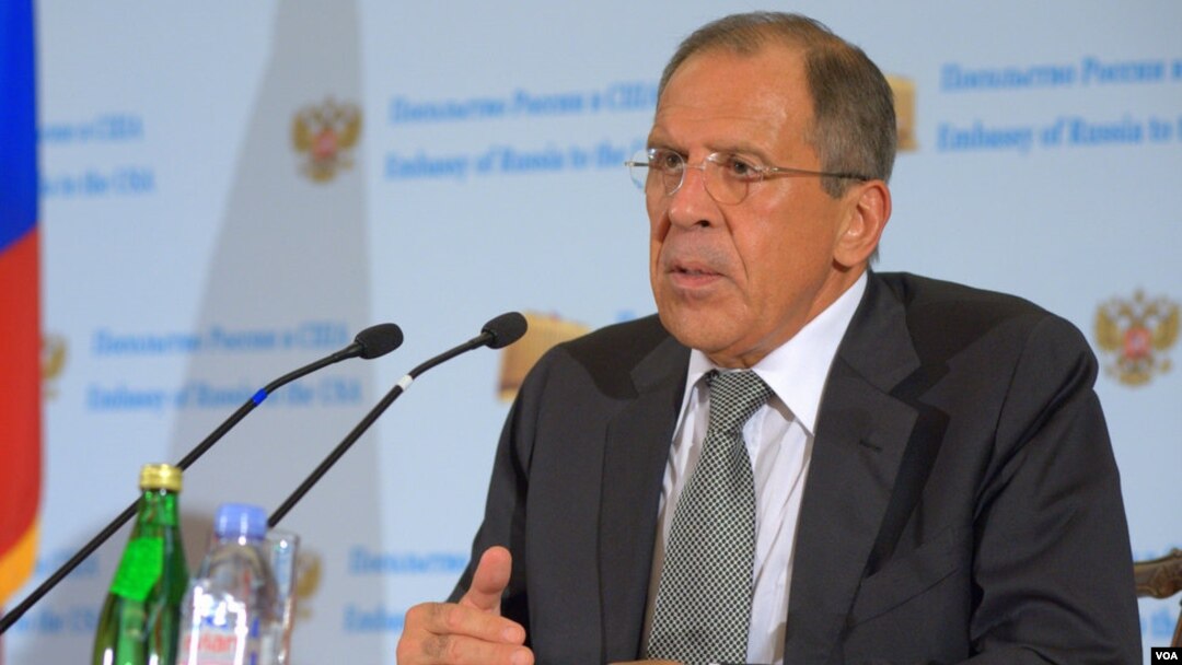 Menlu Rusia Sergei Lavrov mengimbau negara-negara barat agar tidak mengambil tindakan militer terhadap Suriah (foto: dok). 