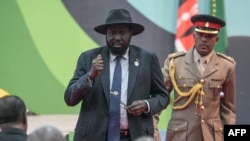 Le président sud-soudanais Salva Kiir.