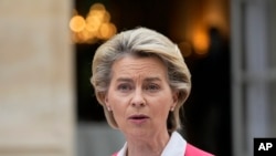 На фото:  президентка Європейської комісії Урсула фон дер Ляйєн.