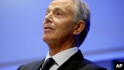 ဗြိတိန်ဝန်ကြီးချုပ်ဟောင်း Tony Blair