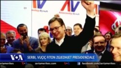 Serbi, Vuçiç fiton zgjedhjet presidenciale