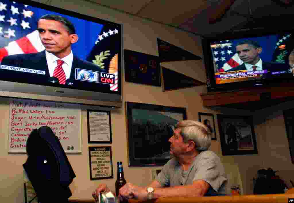 Dec 1, 2009 -- President Obama announces his new strategy for winning the war in Afghanistan, which involves sending 30,000 more U.S. troops to the country by the summer of 2010. The added troops will join an estimated 68,000 U.S. service members and tens