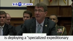 VOA60 World - US to Send 'Specialized' Force to Iraq to Fight IS