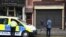 英国警方星期四在议会大厦周围搜查