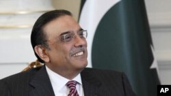 Pakistan's President Asif Ali Zardari is seen during a meeting with his Turkish counterpart Abdullah Gul (not pictured) in Istanbul November 1, 2011. Turkey hopes talks it is hosting between the presidents of Pakistan and Afghanistan in Istanbul on Tuesda