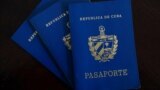 (FILE) Cuban passports are displayed in this illustration picture taken May 16, 2023.