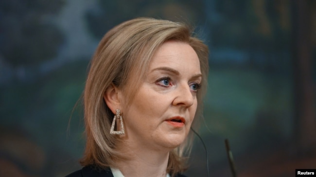 Ngoại trưởng Anh Liz Truss.