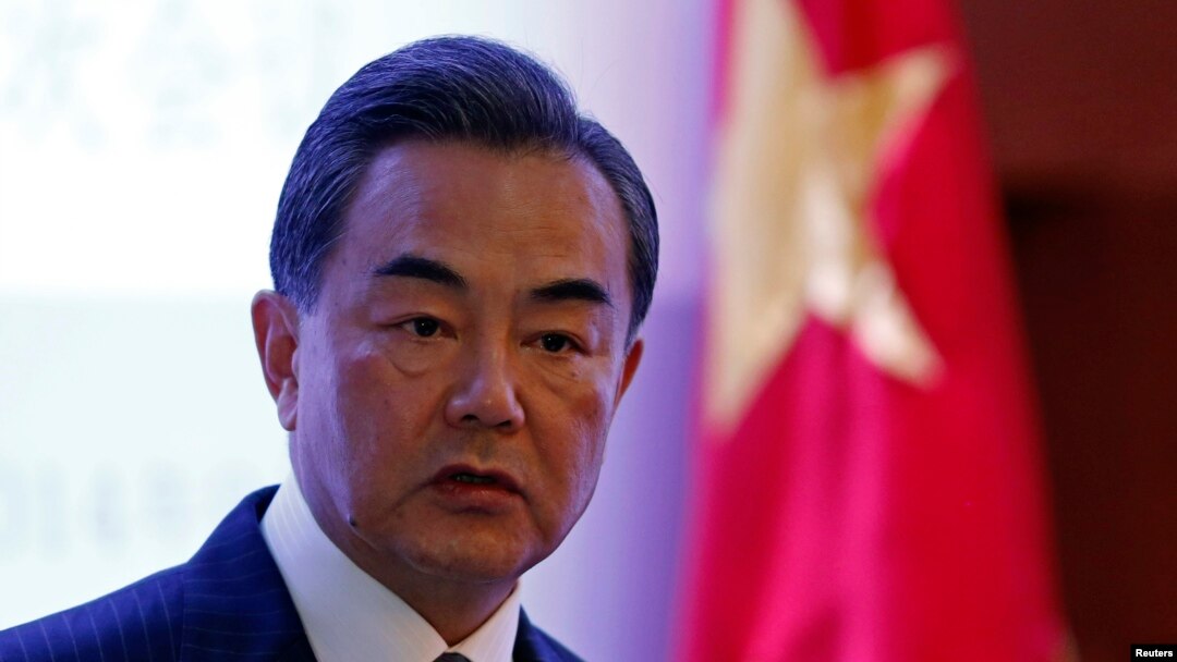 FILE - Chinese Foreign Minister Wang Yi.