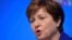 Kristalina Georgieva, directora gerente del FMI en foto de archivo del 19 de octubre de 2019, durante las reuniones anuales del FMI y el Banco Mundial en Washington DC.