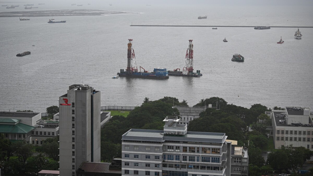 美方对被制裁中企参与马尼拉湾填海工程表示关注