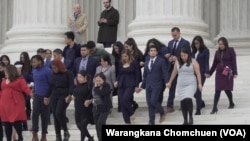 Jirayuth Latthivongskorn, a DACA recipient from Thailand, appeared at SCOTUS today in DACA hearing.