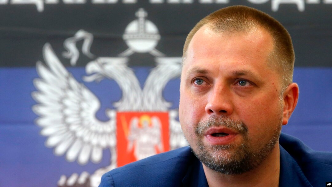 Pemimpin kelompok separatis pro-Rusia, Alexander Borodai di Ukraina timur (foto: dok).