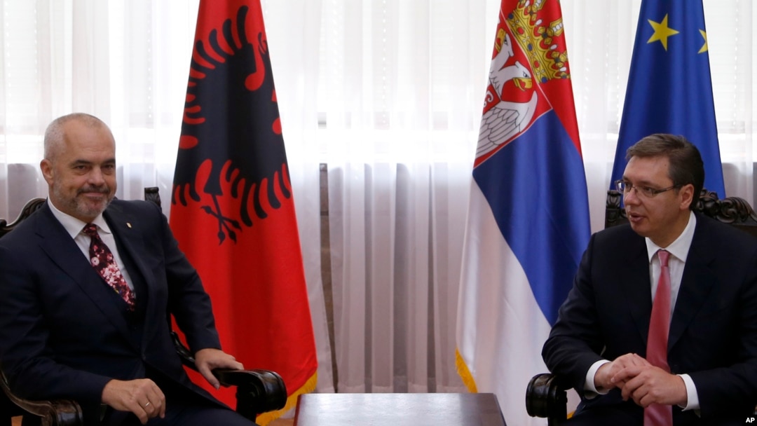 Premijer Albanije i predsednik Srbije na jednom od ranijih sastanka u Beogradu, Foto: (ilustracija) AP Photo/Darko Vojinovic