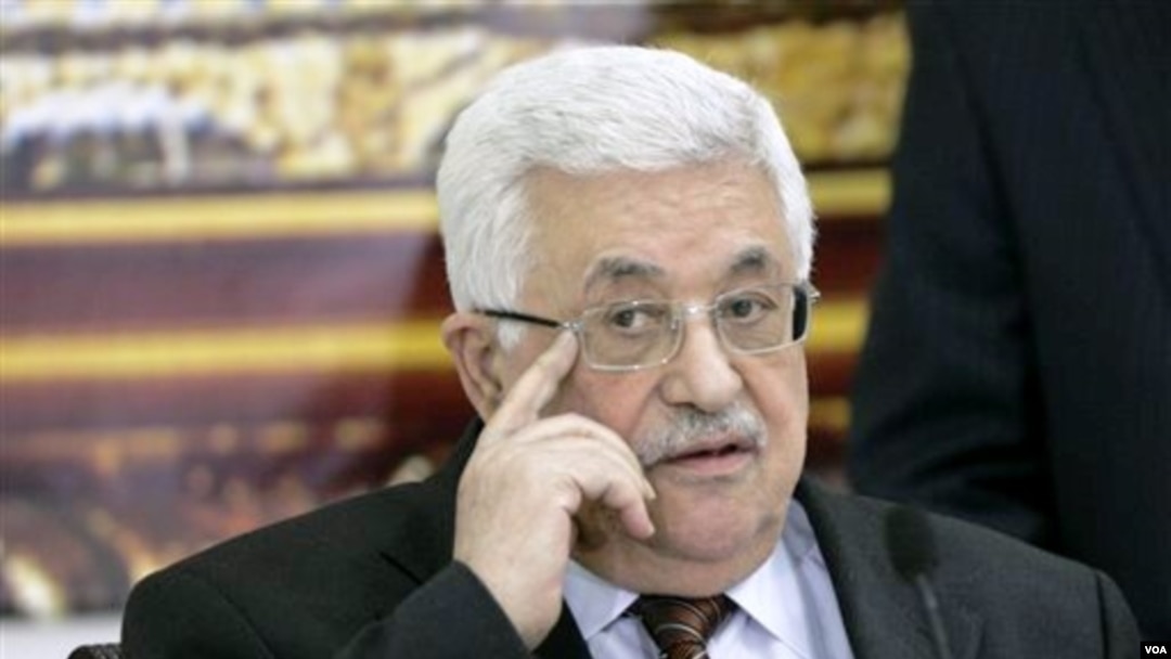 Presiden Palestina, Mahmoud Abbas menghadiri pertemuan Liga Arab di Doha, Qatar (28/5).