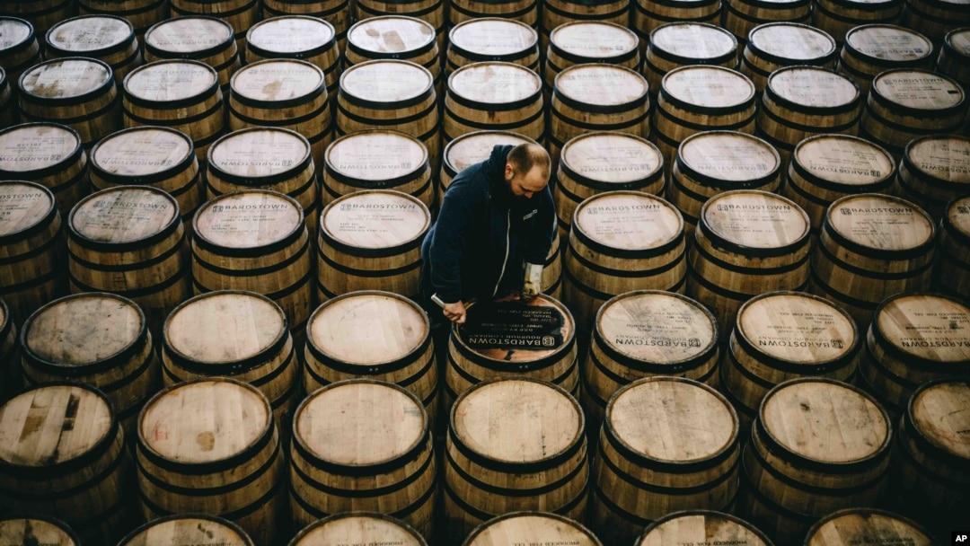 Ilustracija: Burad sa viskijem kompanije "Bardstown Bourbon". (Photo: AP/ Business Wire)