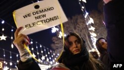 Georgians Ring in New Year with Mass Pro-EU Rally