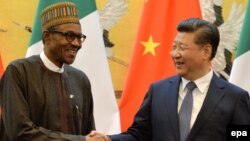 Shugaban Najeriya Muhammad Buhari da na China Xi Jinping