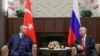 دیدار روسای جمهوری روسیه و ترکیه در تهران
