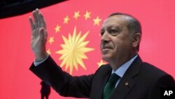 Prezida Recep Tayyip Erdogan wa Turukiya